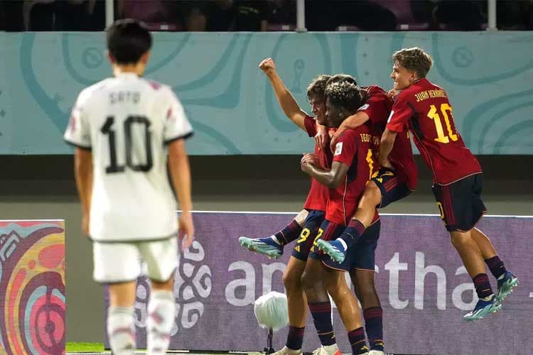 Piala Dunia U-17, Spanyol ke Perempat Final Usai Bekuk Jepang